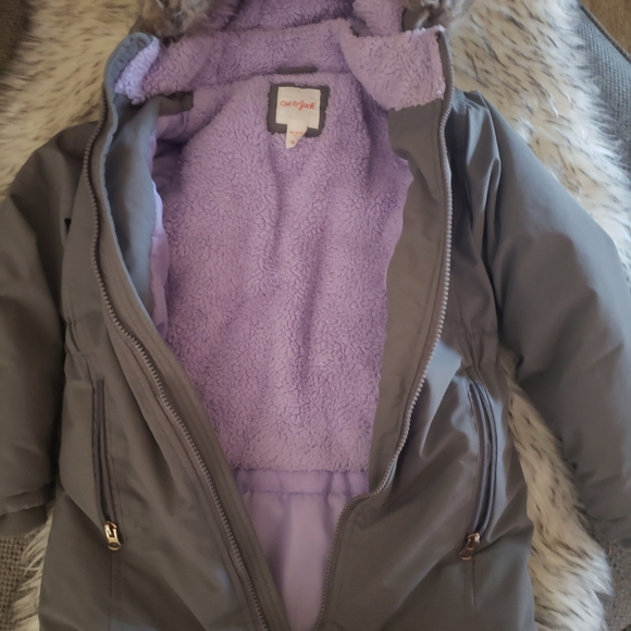 Cat and Jack Snow Coat XS 4-5 Toddler - Picture 4 of 4